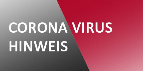 Corona-Virus Hinweis