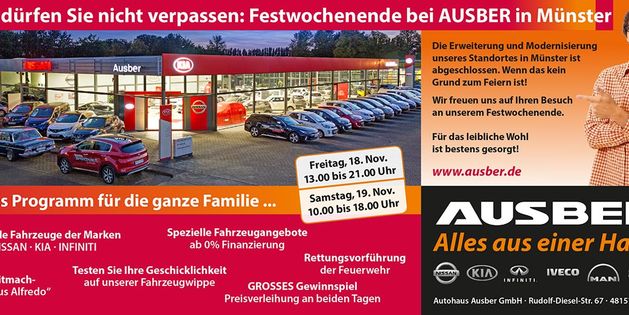 Autohaus Ausber Münster - NISSAN KIA INFINITI