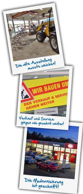 Umbau im Autohaus Münster