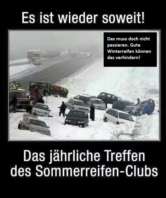 Foto: Winter Schneechaos auf der Straße